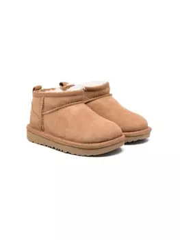UGG Kids ботинки Classic Ultra Mini, коричневый