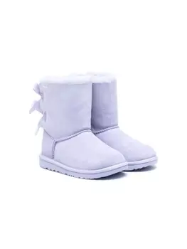 UGG Kids ботинки с бантом, фиолетовый