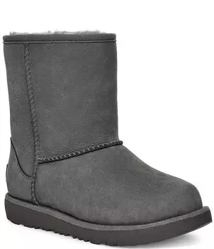 UGG Kids' Classic Short II Водонепроницаемые ботинки для холодной погоды (для младенцев), серый