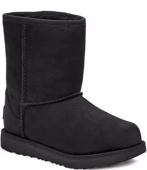 UGG Kids' Classic Short II Водонепроницаемые ботинки для холодной погоды (для младенцев), черный