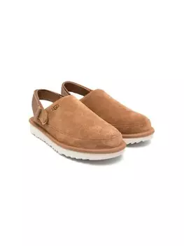 UGG Kids клоги Goldenstar, коричневый