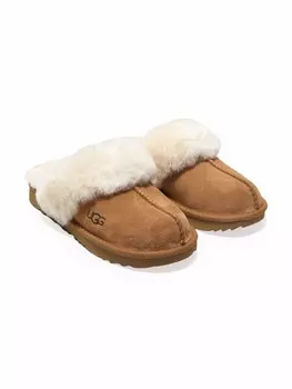 UGG Kids слиперы Cozy II, коричневый