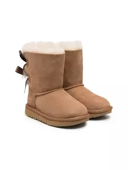 UGG Kids угги Bailey Bow II, нейтральный цвет