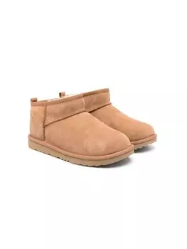 UGG Kids угги Classic Ultra Mini, коричневый