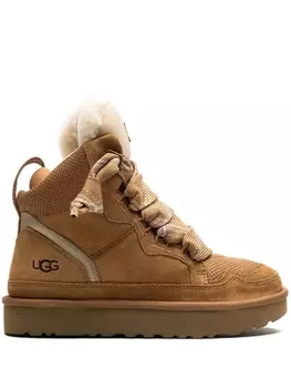 UGG кроссовки Highmel на шнуровке, коричневый