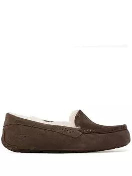 UGG лоферы Dakota с мехом, коричневый