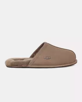 UGG мужские коричневые домашние тапочки, темно-коричневый