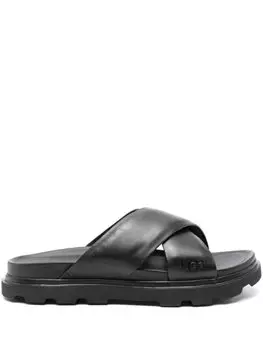 UGG шлепанцы Capitola Cross, черный