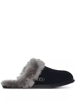 UGG слиперы Scuffette с подкладкой из овчины, черный