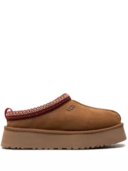 UGG слиперы Tazz с контрастной строчкой, коричневый