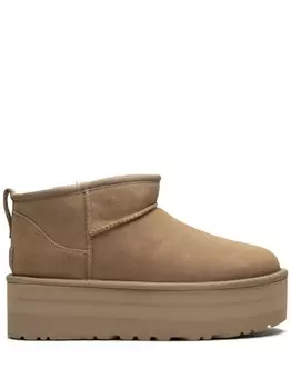 UGG угги Classic Ultra Mini 50 на платформе, нейтральный цвет