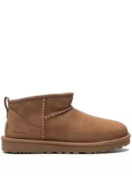 UGG угги Classic Ultra Mini из коллаборации с Madhappy, коричневый