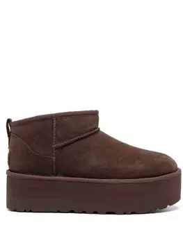 UGG угги Classic Ultra Mini на платформе, коричневый