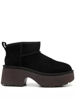 UGG угги Classic Ultra Mini New Heights, черный