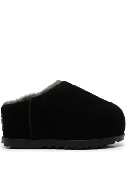 UGG замшевые мюли, черный