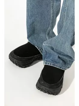 UGG замшевые тапочки Venture Daze, черный