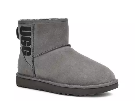 Угги Classic Mini UGG, серый