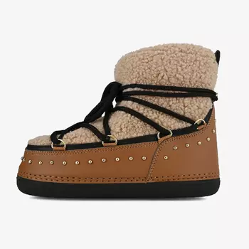 Угги South Beach Borg Snow With Stud Detail, коричневый