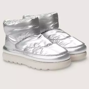 Угги UGG Classic Maxi Mini, серебристый