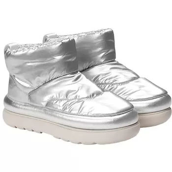 Угги UGG Classic Maxi Mini, серебристый