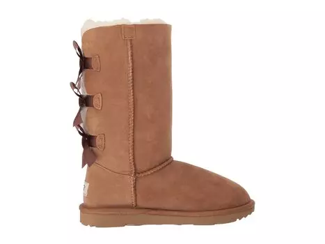 Угги UGG Kids Bailey Bow Tall II (Little Kid/Big Kid), коричневый