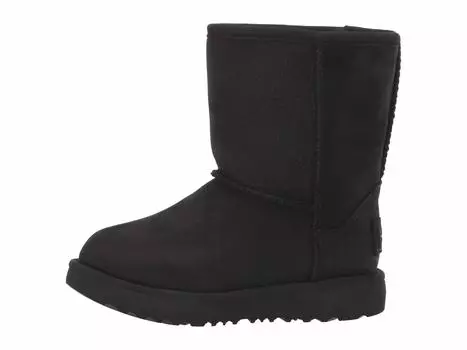 Угги UGG Kids Classic Short II Waterproof (Toddler/Little Kid), черный
