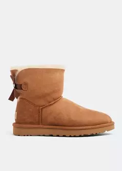 Угги UGG Mini Bailey Bow II boots, коричневый