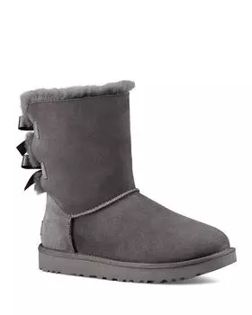 Угги Women's Bailey Bow UGG, серый