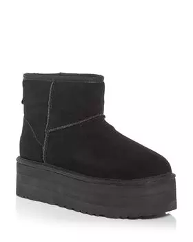 Угги Women's Classic Mini на мини-платформе UGG, черный