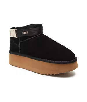 Угги женские Liu Jo Jane короткие на платформе, черный