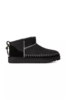 Угги зимние Classic Ultra Mini Biarritz Ugg, черный