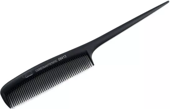 Углеродная парикмахерская расческа для начеса Gepard