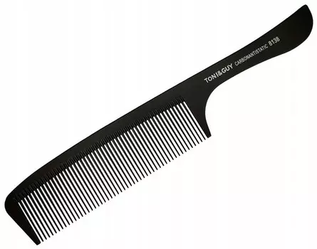 Углеродная парикмахерская расческа для расчесывания волос Calissimo