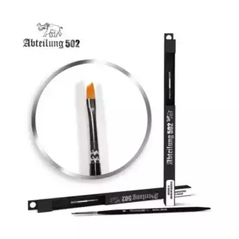 Угловая кисть 6, Abteilung 502 - Marta Kolinsky Brushes (AK-Interactive)