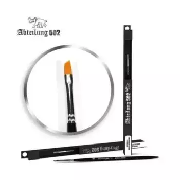 Угловая кисть 8, Abteilung 502 - Marta Kolinsky Brushes (AK-Interactive)