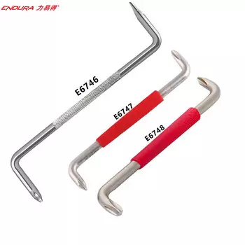 Угловая отвертка ENDURA, 4 предмета, 5,5 мм x PH2, короткая рукоятка, S-образная, Z-образная, крестовая, короткая отвертка с прямым поворотом E6746