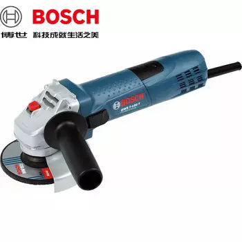 Угловая шлифовальная машина Bosch, 720 Вт, шлифовальная машина для полировки, ручная шлифовальная машина, полировальный инструмент, многофункциональный режущий станок GWS7-100T
