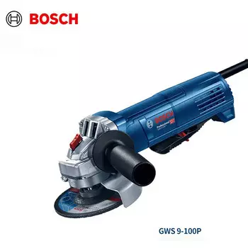 Угловая шлифовальная машина Bosch, 900 Вт, полировальный станок, режущий станок, угловая шлифовальная машина, ручной шлифовальный круг GWS 9-100 P