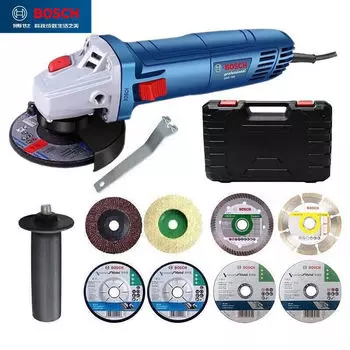 Угловая шлифовальная машина Bosch, бытовая машина для резки металла GWS700, средство для удаления ржавчины, полировальный станок, профессиональный электроинструмент