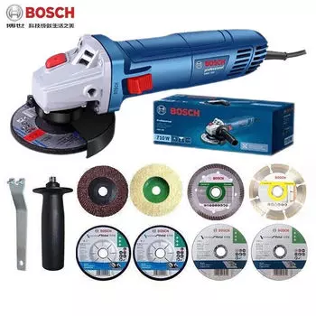 Угловая шлифовальная машина Bosch GWS700, машина для резки дерева, камня, бытовая машина для резки металла, средство для удаления ржавчины, полировальная машина