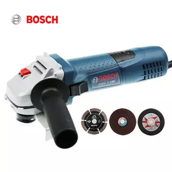 Угловая шлифовальная машина Bosch GWS7-100/125, 720W + насадки
