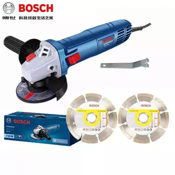 Угловая шлифовальная машина Bosch GWS 700 + две насадки