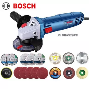 Угловая шлифовальная машина Bosch GWS 700 + комплект насадок