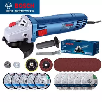 Угловая шлифовальная машина Bosch, отрезной станок, шлифовальная машина, шлифовальная машина, ручной шлифовальный круг, угловая шлифовальная машина, профессиональный и эффективный электроинструмент