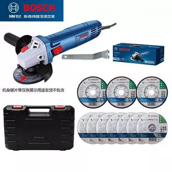 Угловая шлифовальная машина Bosch, режущая бытовая ручная шлифовальная машина GWS700, мощная шлифовальная угловая шлифовальная машина, профессиональный электроинструмент