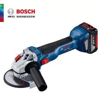 Угловая шлифовальная машина Bosch с бесщеточным двигателем, перезаряжаемая литиевая электрическая шлифовальная машина для резки и шлифования GWS18V-10