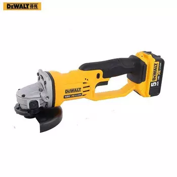 Угловая шлифовальная машина Dewalt DCG412K100P2-A9CN + два аккумулятора 18V 5.0Ah