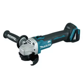 Угловая шлифовальная машина Makita DGA406RME, 110 мм + два аккумулятора 4.0Ah, зарядное устройство