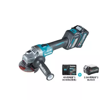 Угловая шлифовальная машина Makita GA021GD201 100 мм, 40 В