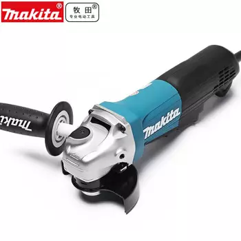 Угловая шлифовальная машина Makita GA40501300W, отрезной станок с ручным кругом, шлифовальная машина 100 мм.